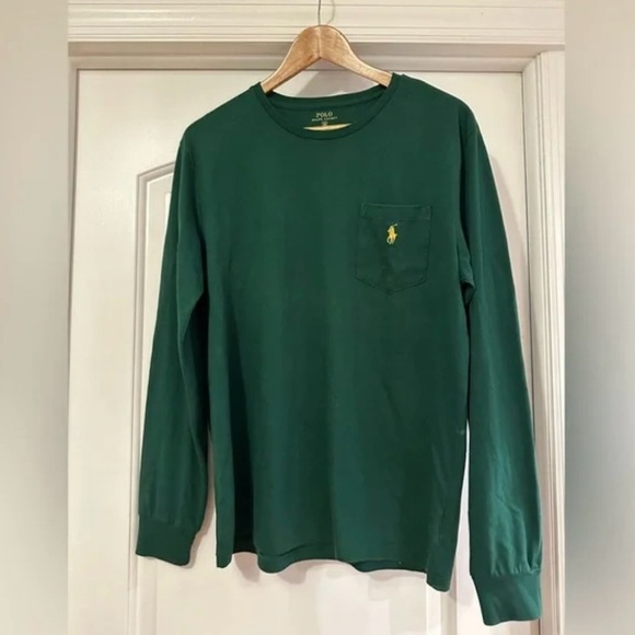 Polo by Ralph Lauren Forest Green used good condition Crewneck - Picture 1 of 11